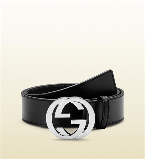 gucci belt silver buckle men's.